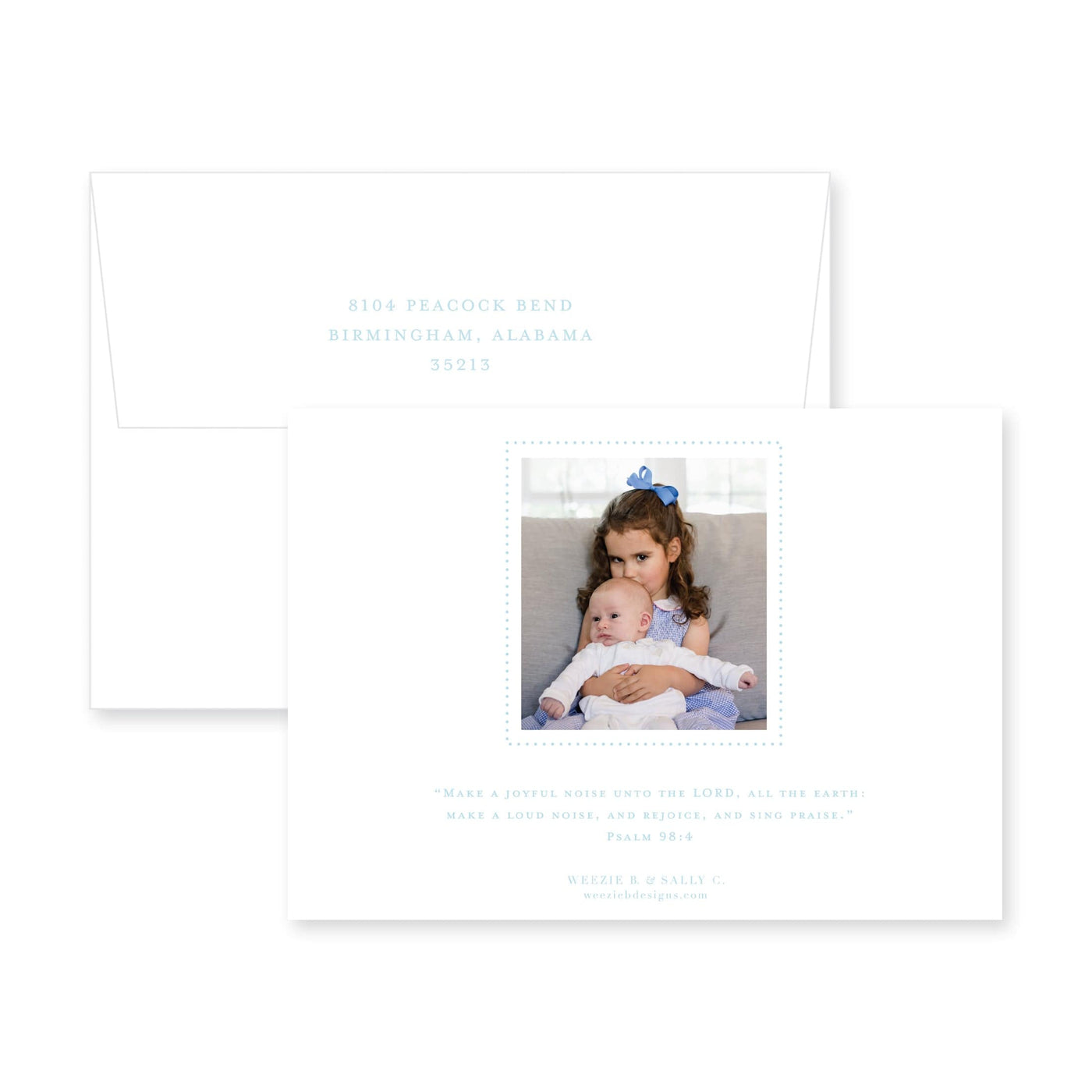 Elegant Birth Announcement
