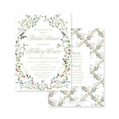 Wild Flower Bridal Shower