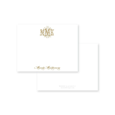 Fanciful Flat Note Card