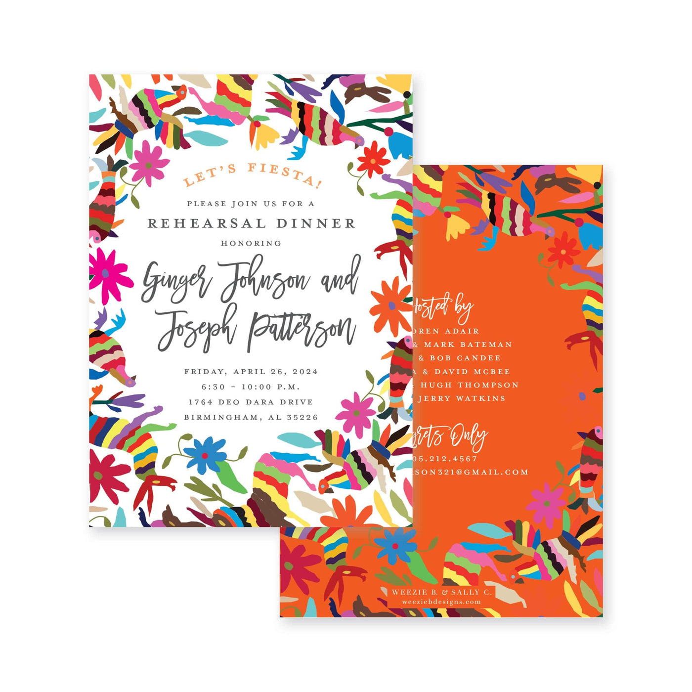 Fiesta Otomi Invitation Rehearsal