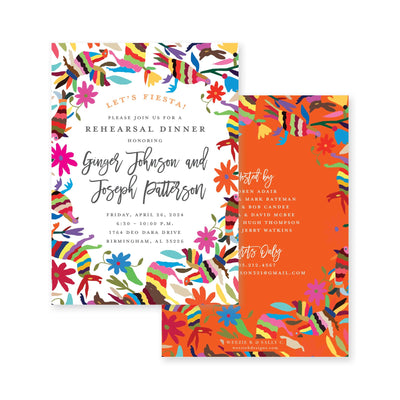 Fiesta Otomi Invitation Rehearsal