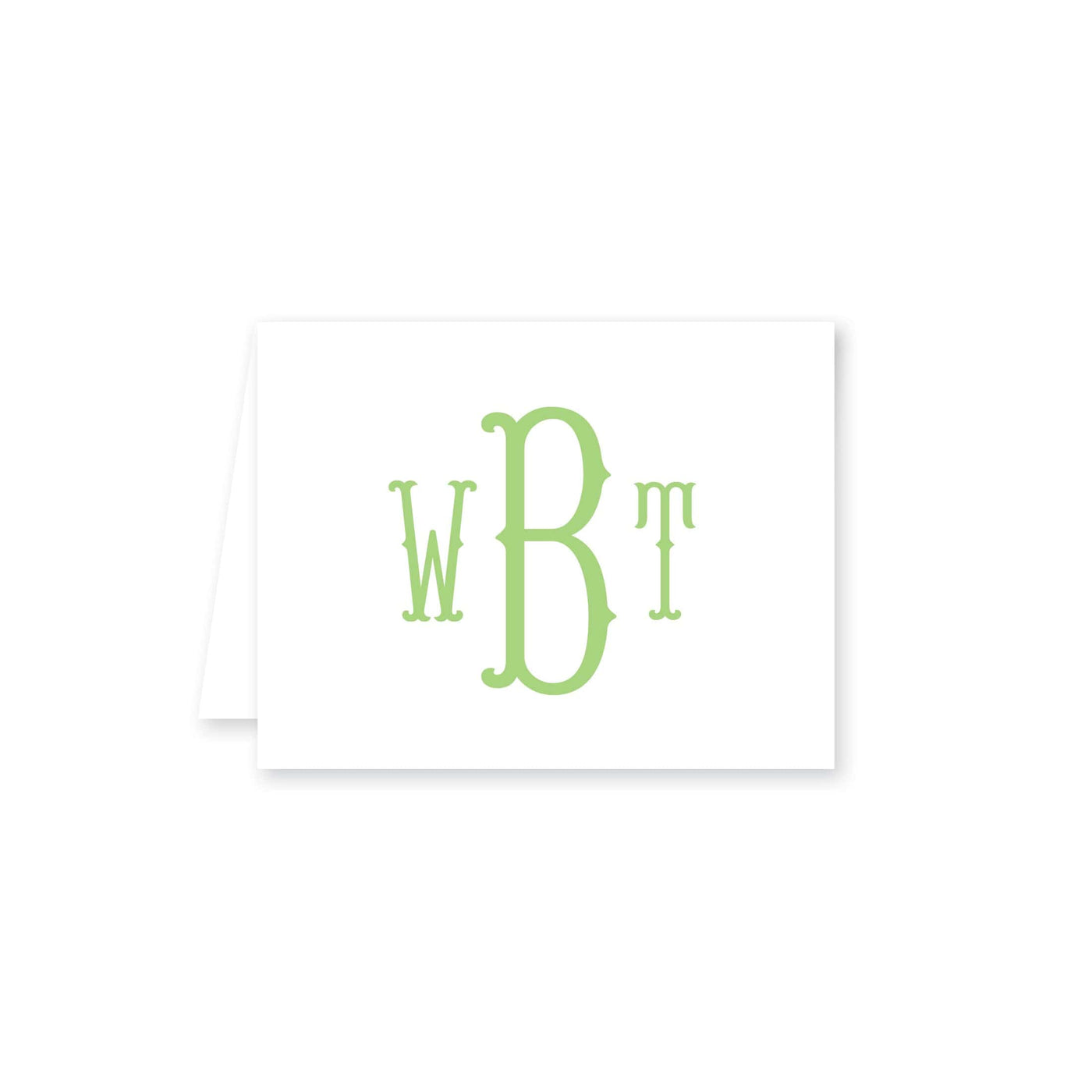 Fishtail Folded Note Card