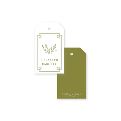 Herb Soirée Gift Tag