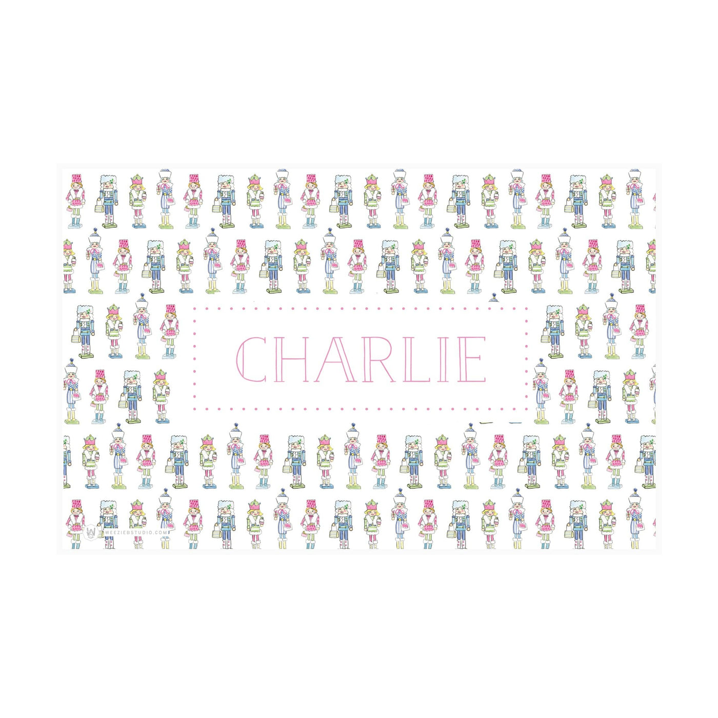 Ornate Nutcracker Girls Placemat