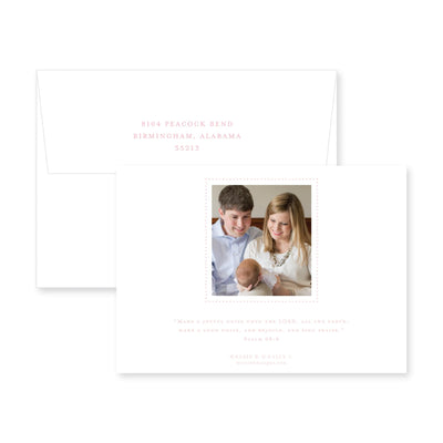 Elegant Birth Announcement