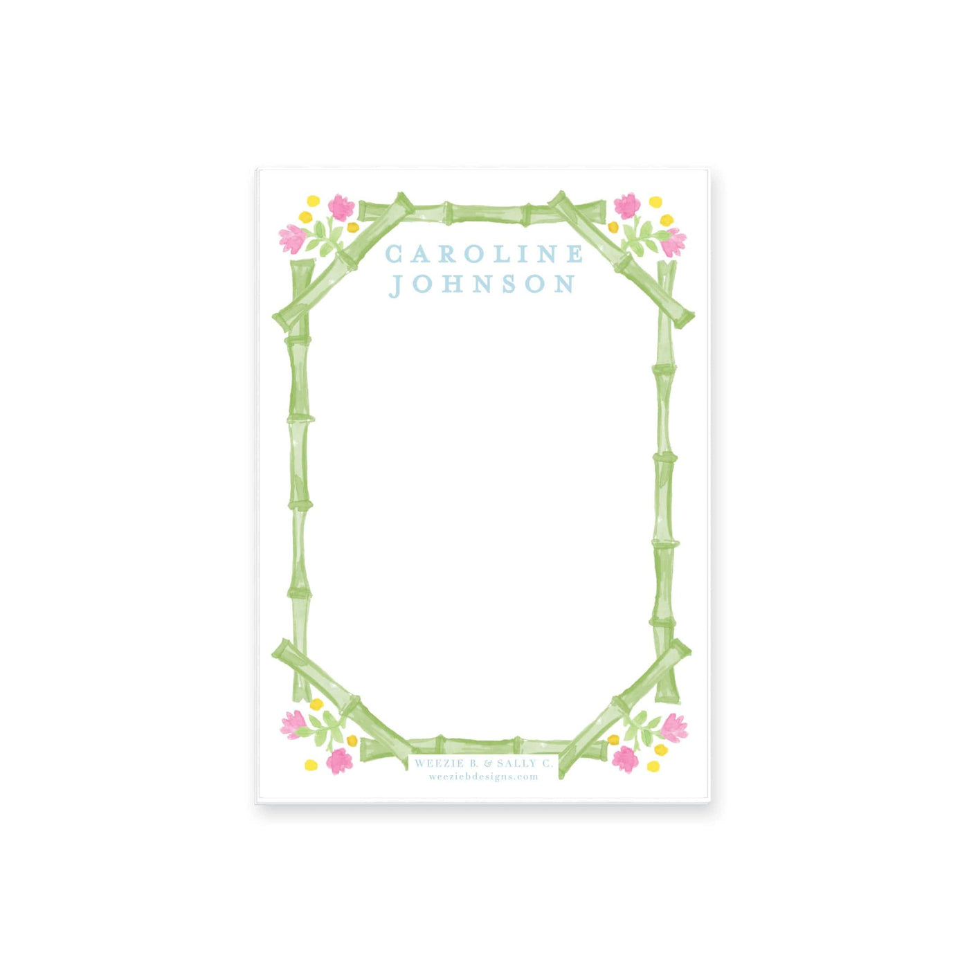 Palm Trellis Notepad