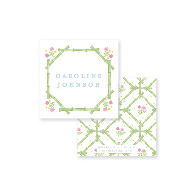 Palm Trellis Calling Card