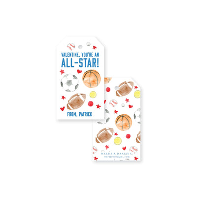 All-Star Sports Balls Valentine