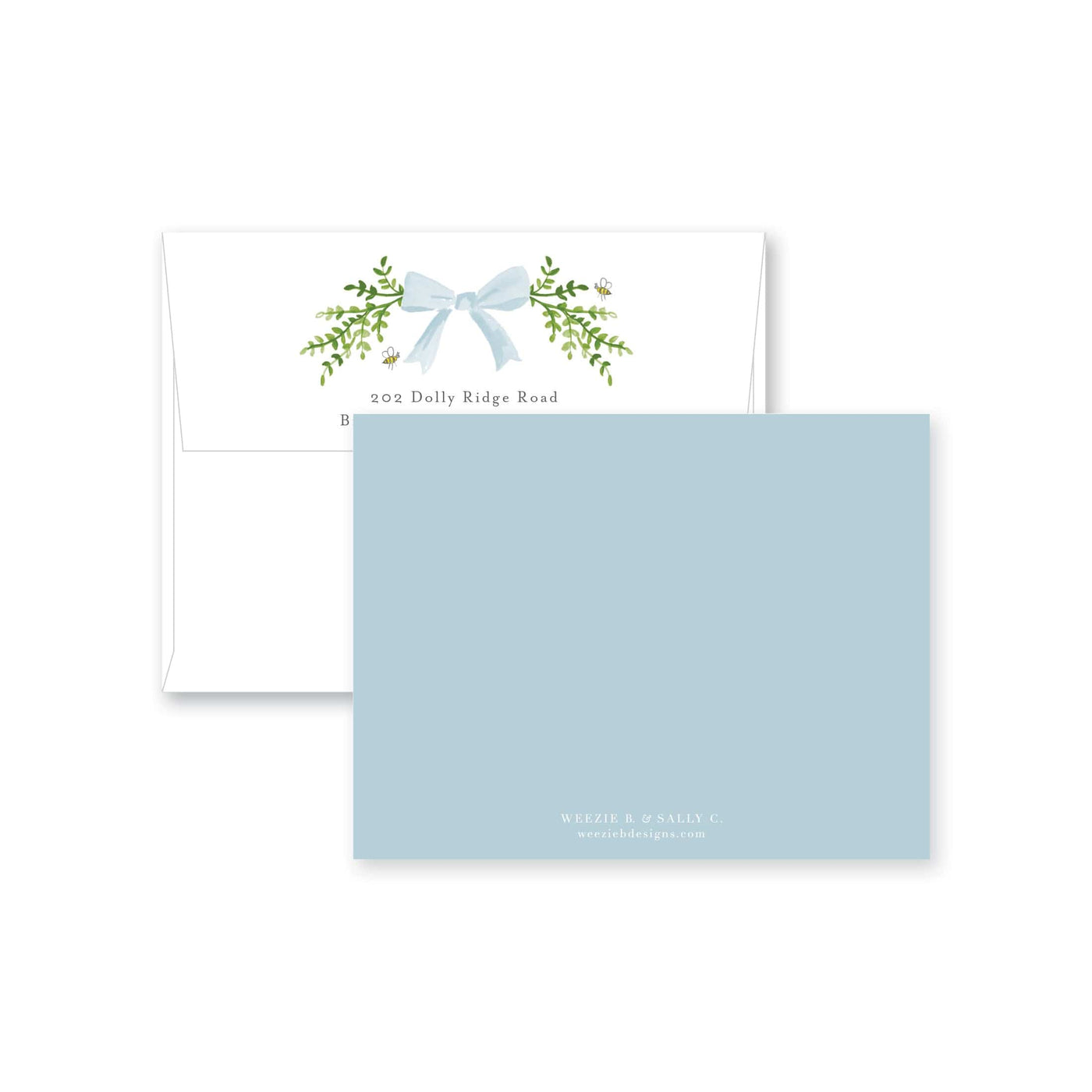 Baby Garden Flat Note Card