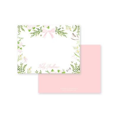 Baby Garden Flat Note Card