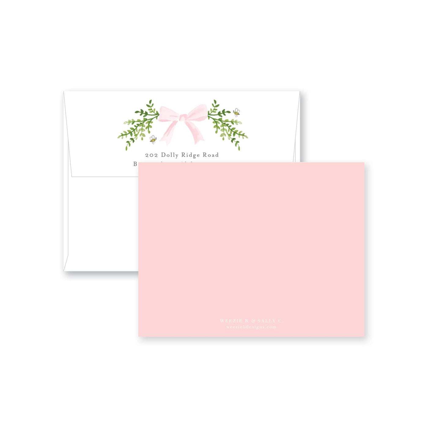Baby Garden Flat Note Card