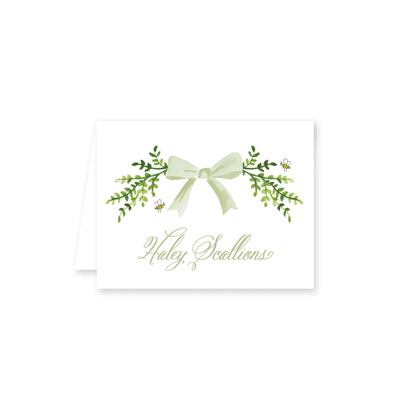 Baby Garden Folded Note Card
