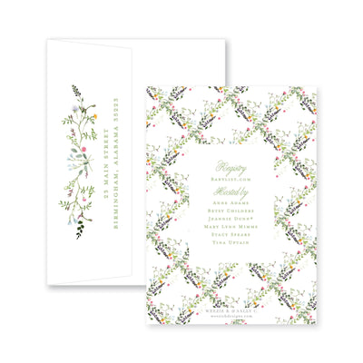 Wild Flower Baby Shower