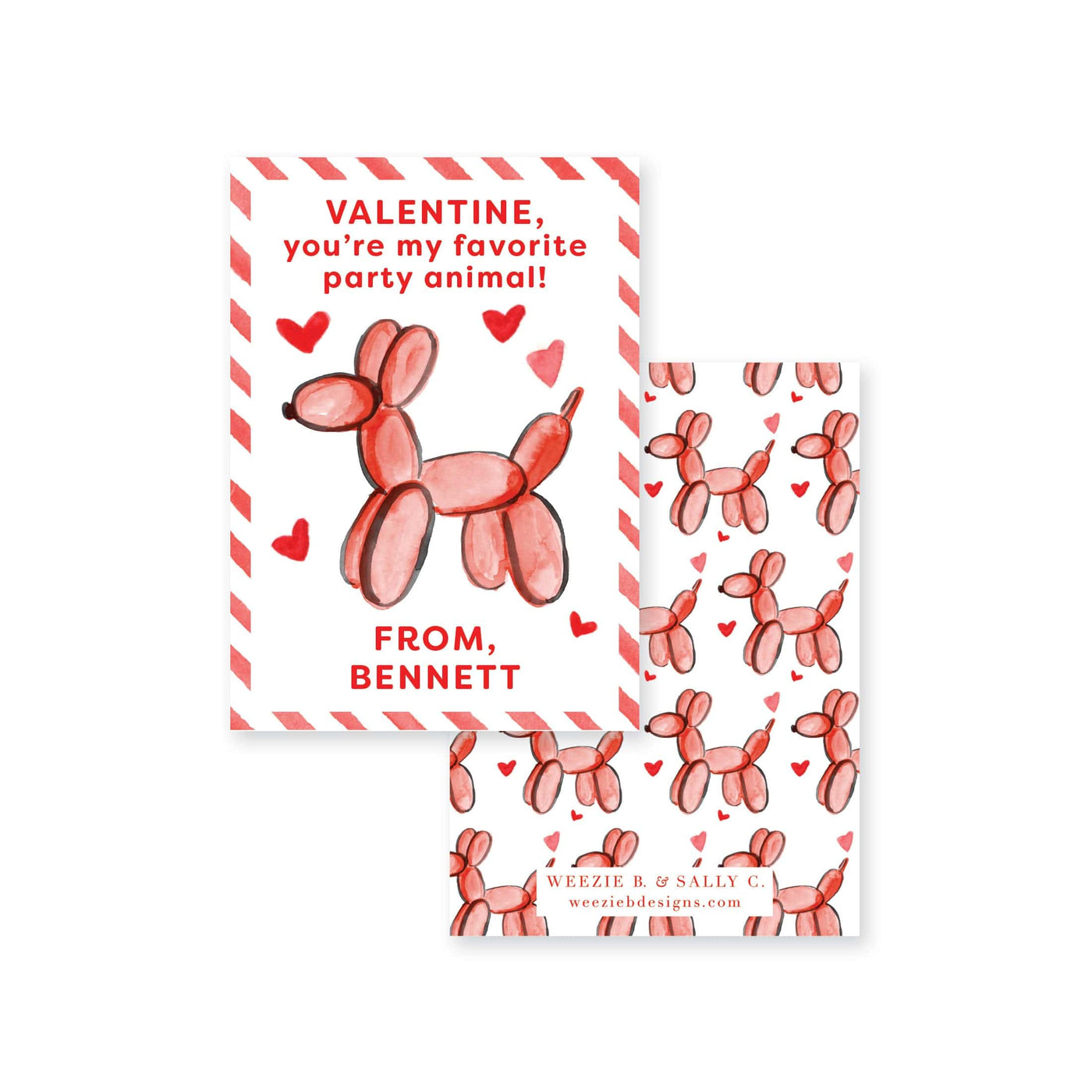 Balloon Animal Valentine