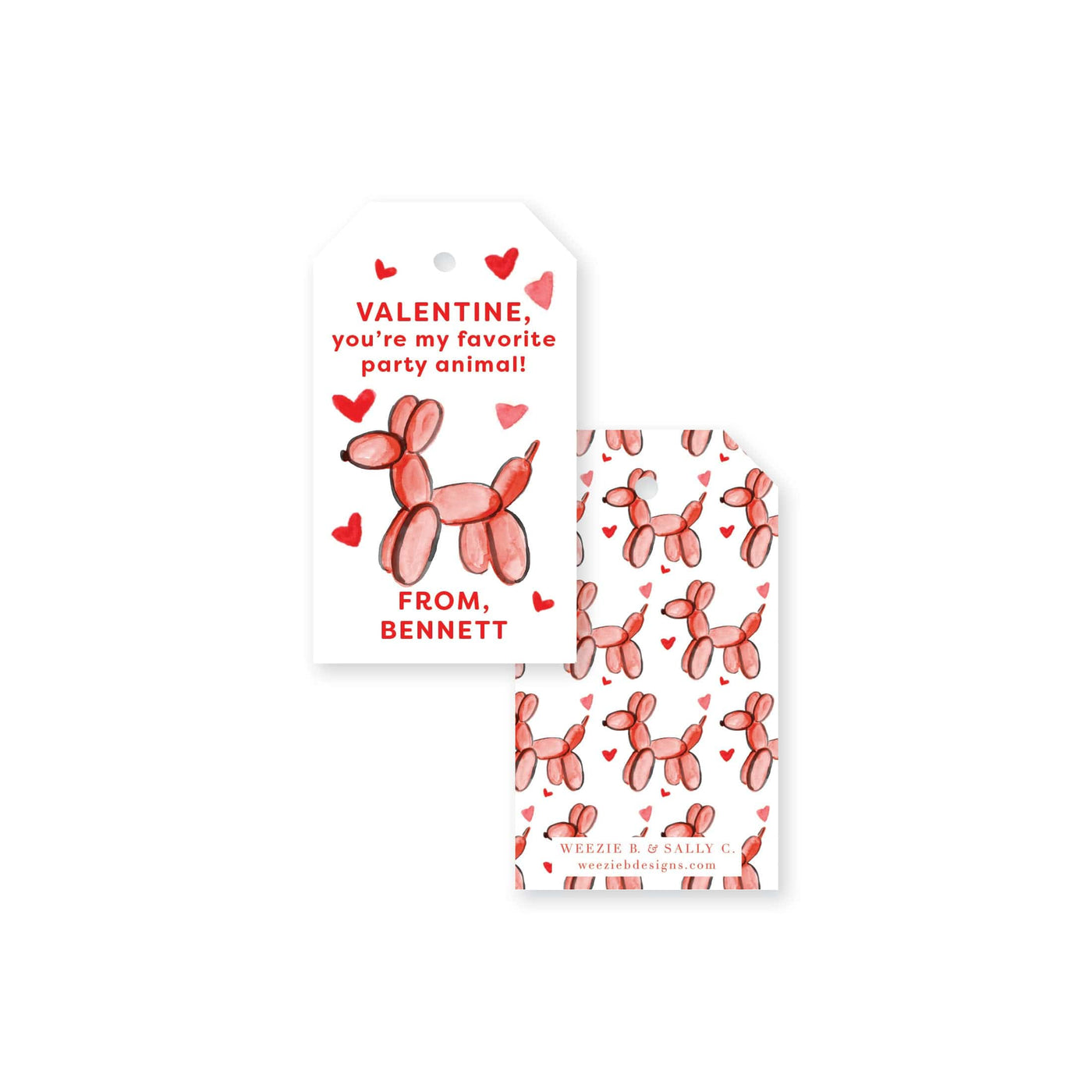 Balloon Animal Valentine