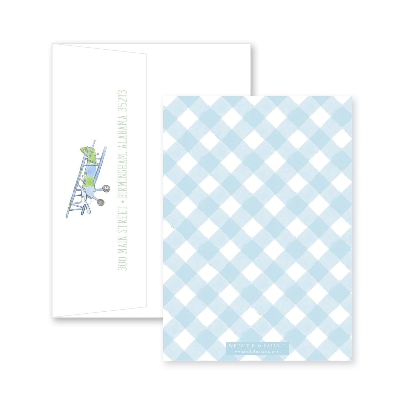 Biplane Airplane Birthday