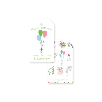 Celebrate Good Times Gift Tag