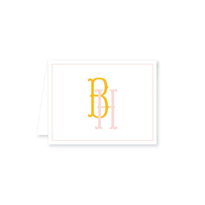 Fab Fishtail Folded Note Card