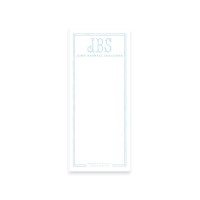 Fishtail Handcut Notepad