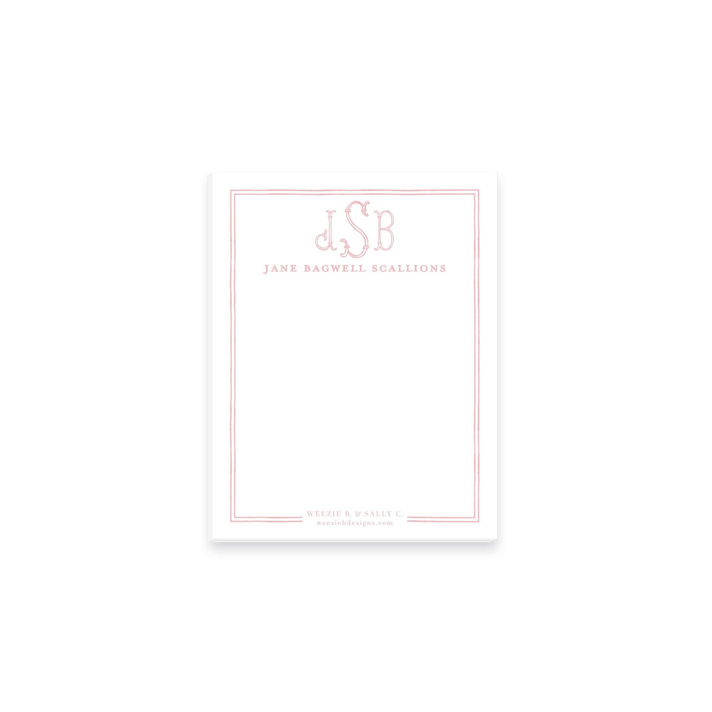 Fishtail Handcut Notepad