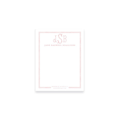 Fishtail Handcut Notepad
