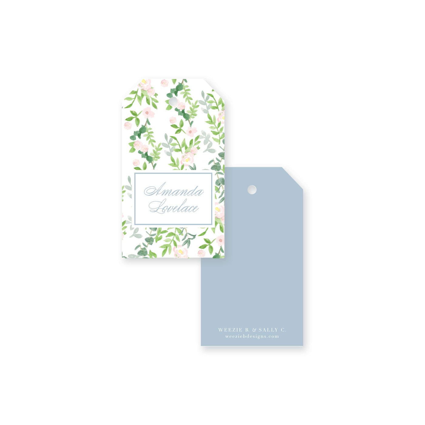 Floral Garden Gift Tag