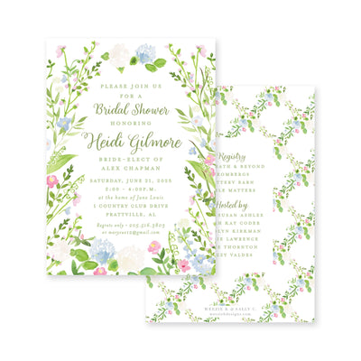 Flower Garden Bridal Shower