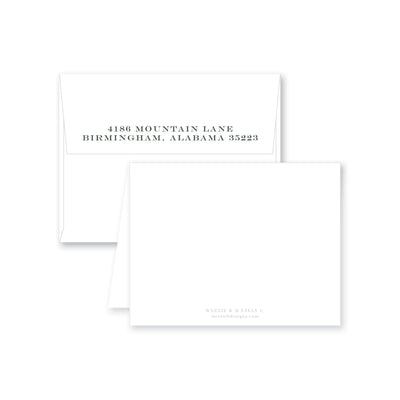 Flying Mallard Folded Note Card