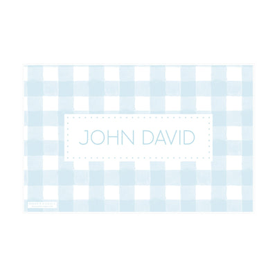 Gingham Party Hats Placemat