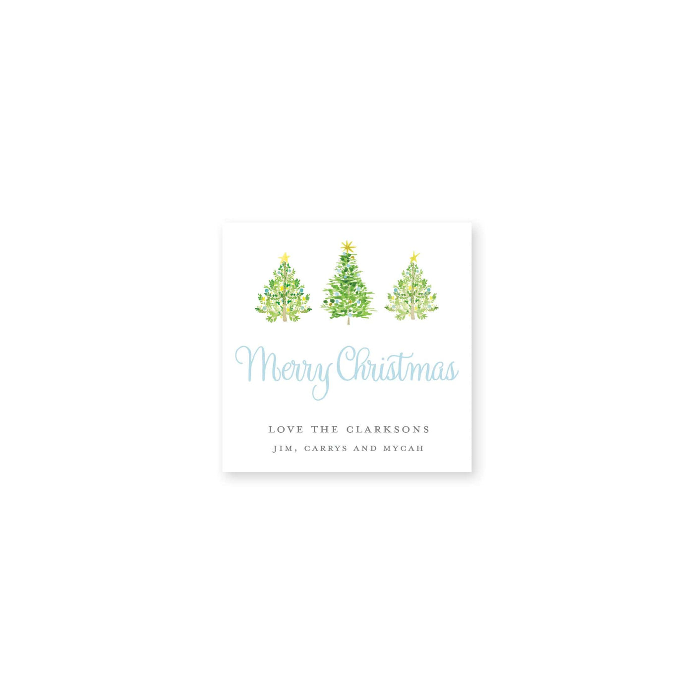 Oh Christmas Tree Christmas Gift Stickers