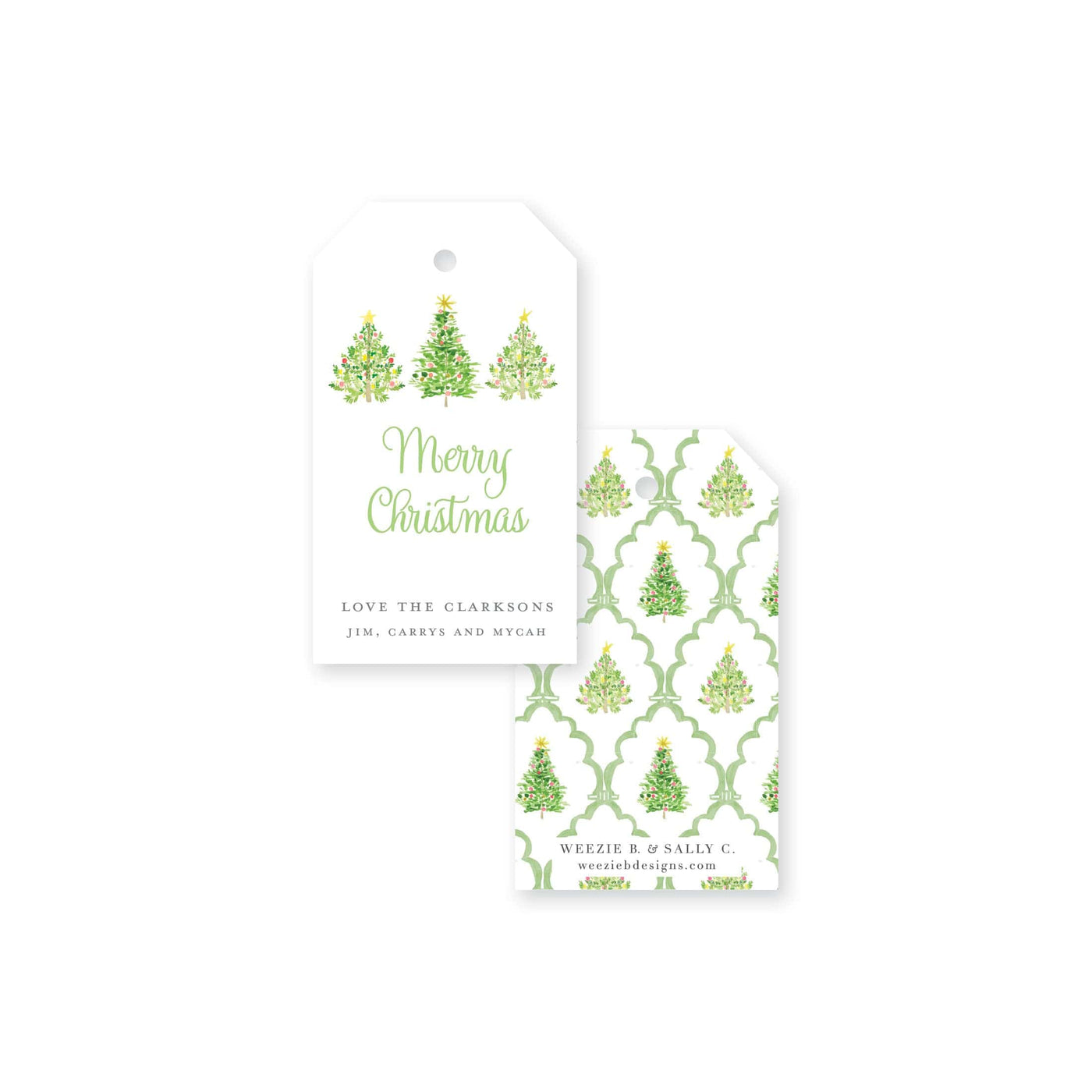 Oh Christmas Tree Christmas Tag