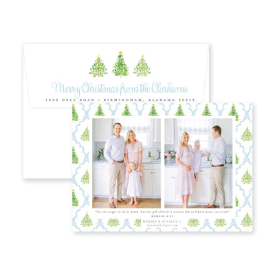 Oh Christmas Tree Horizontal Christmas Card