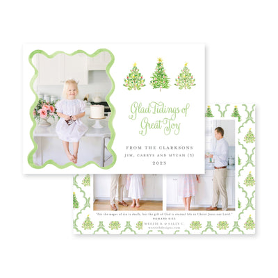 Oh Christmas Tree Horizontal Christmas Card
