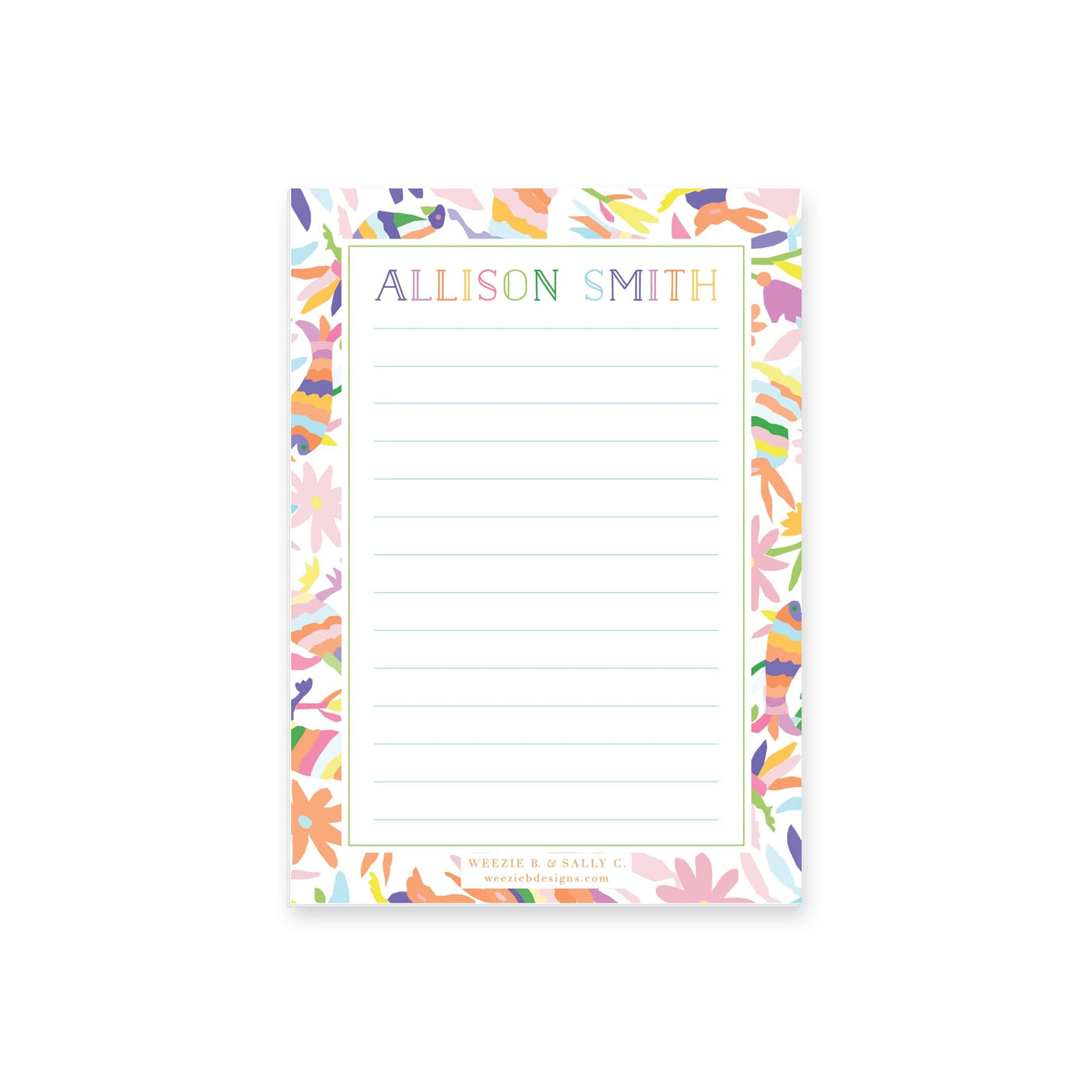 Fiesta Otomi Light Notepad