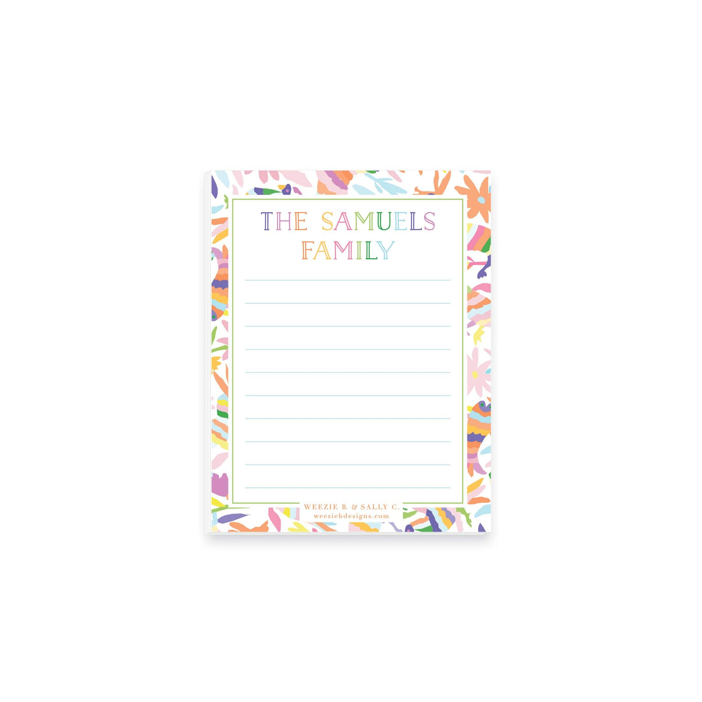 Fiesta Otomi Light Notepad