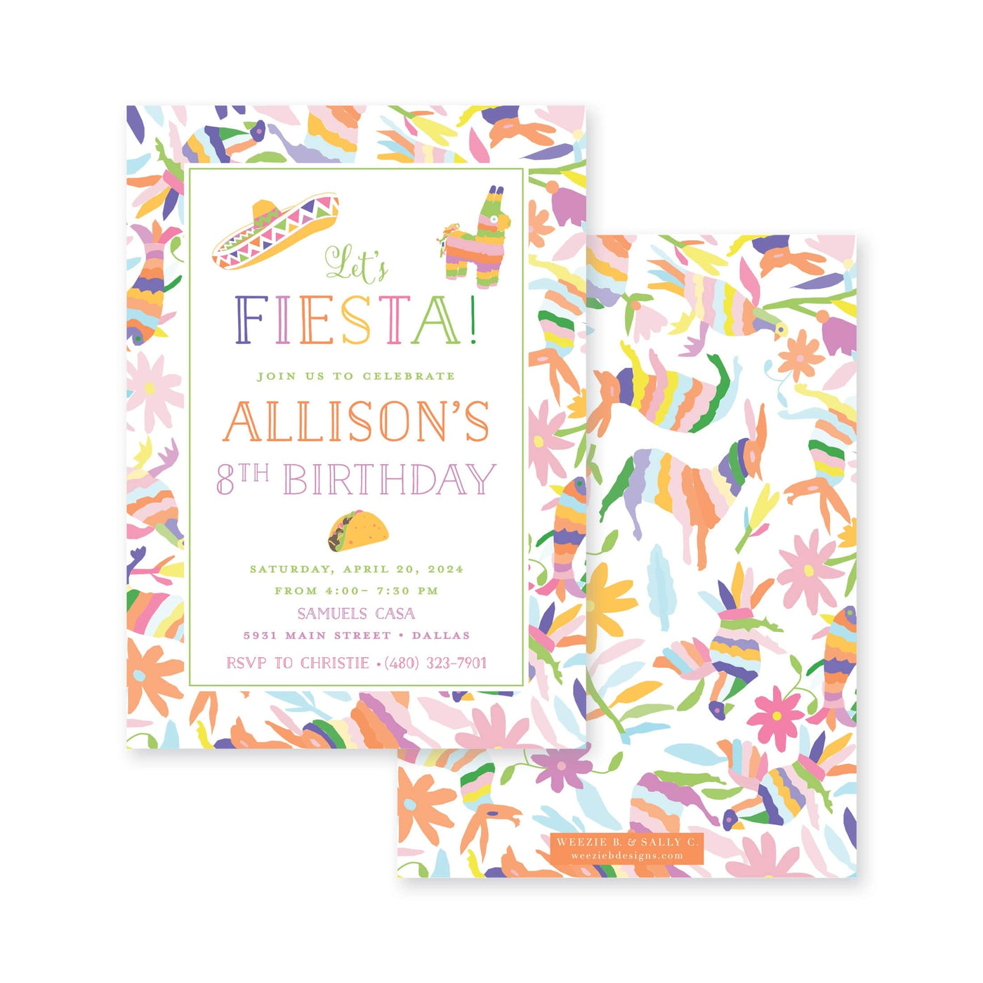 Fiesta Otomi Light Birthday