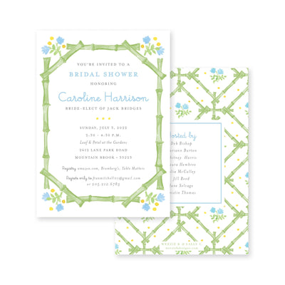 Palm Beach Trellis Bridal Shower