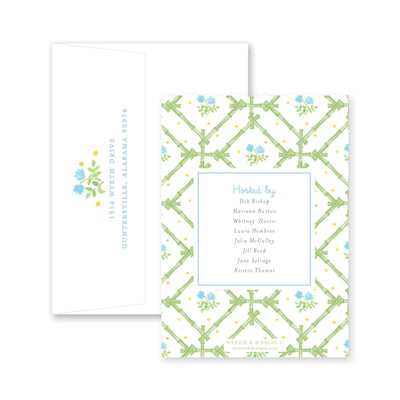 Palm Beach Trellis Bridal Shower