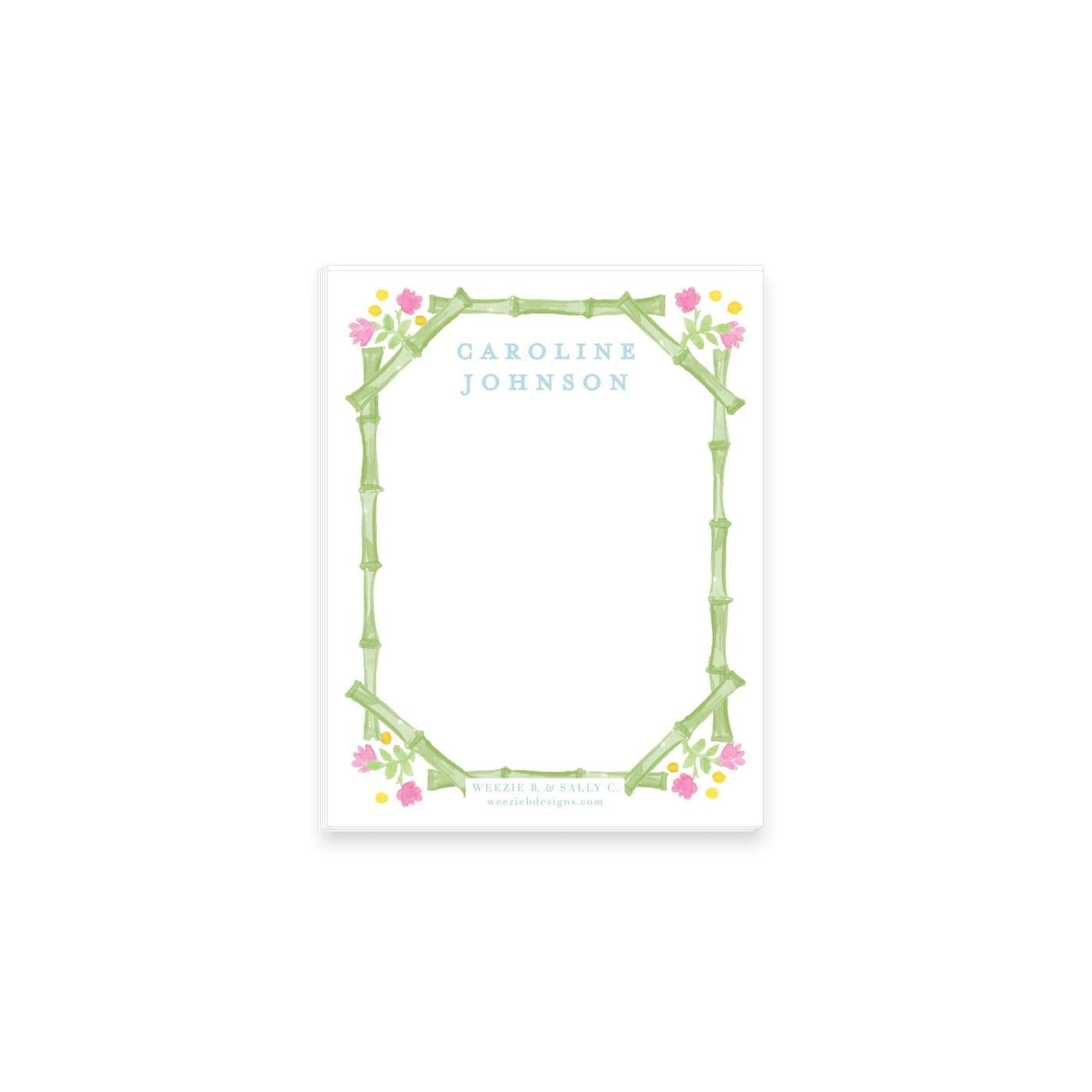 Palm Trellis Notepad