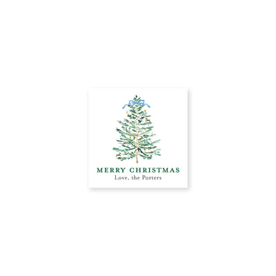 Sprightly Christmas Tree Christmas Gift Stickers