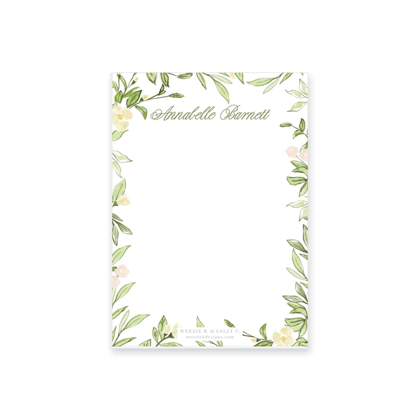 Spring Garden Notepad