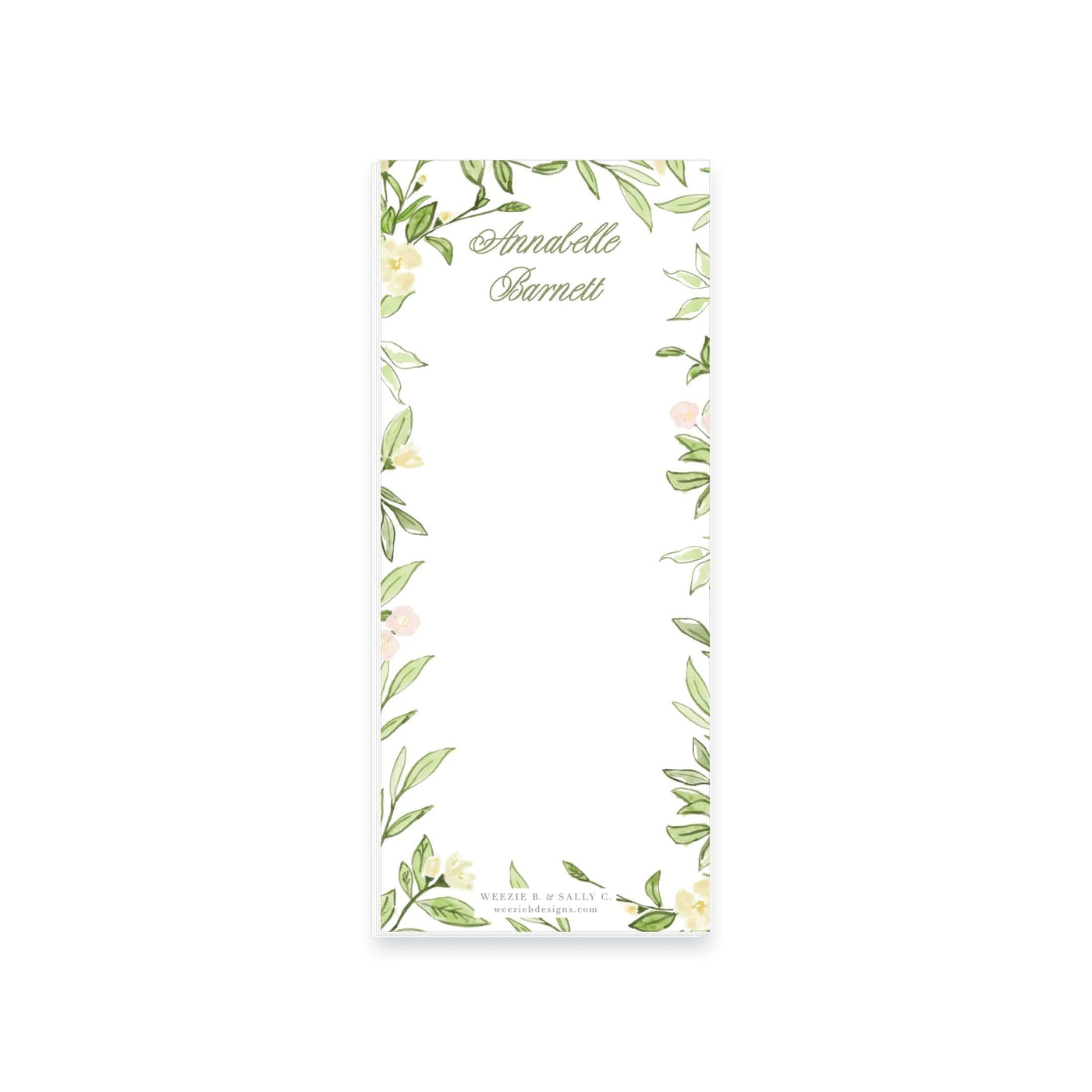 Spring Garden Notepad