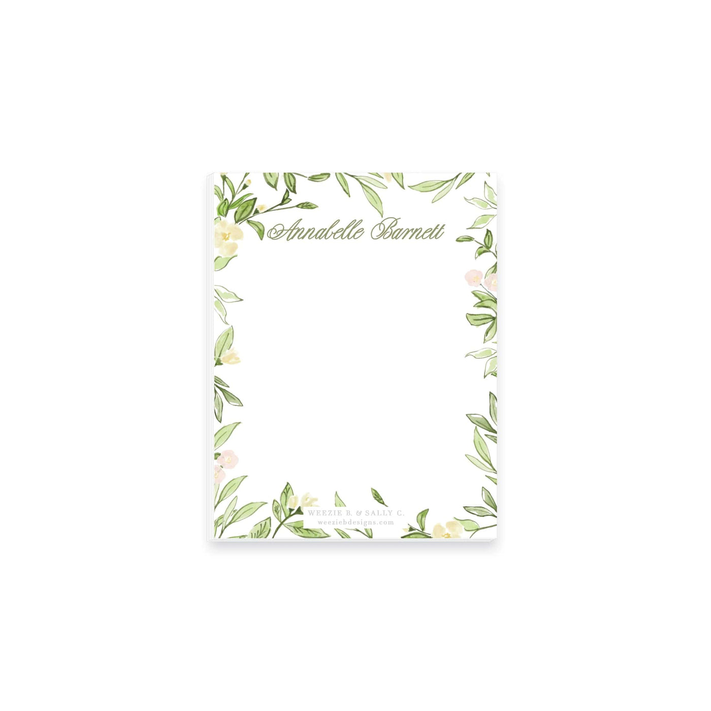 Spring Garden Notepad