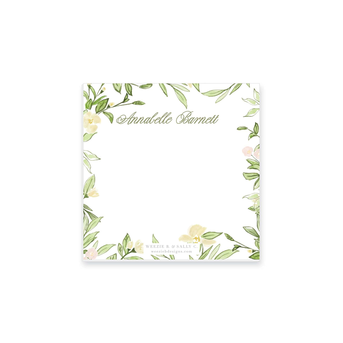 Spring Garden Notepad