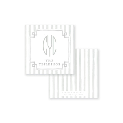 Sweet Stripes Calling Card