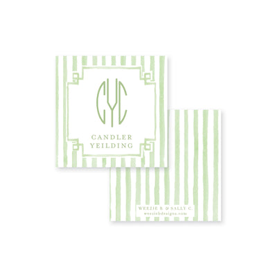 Sweet Stripes Calling Card