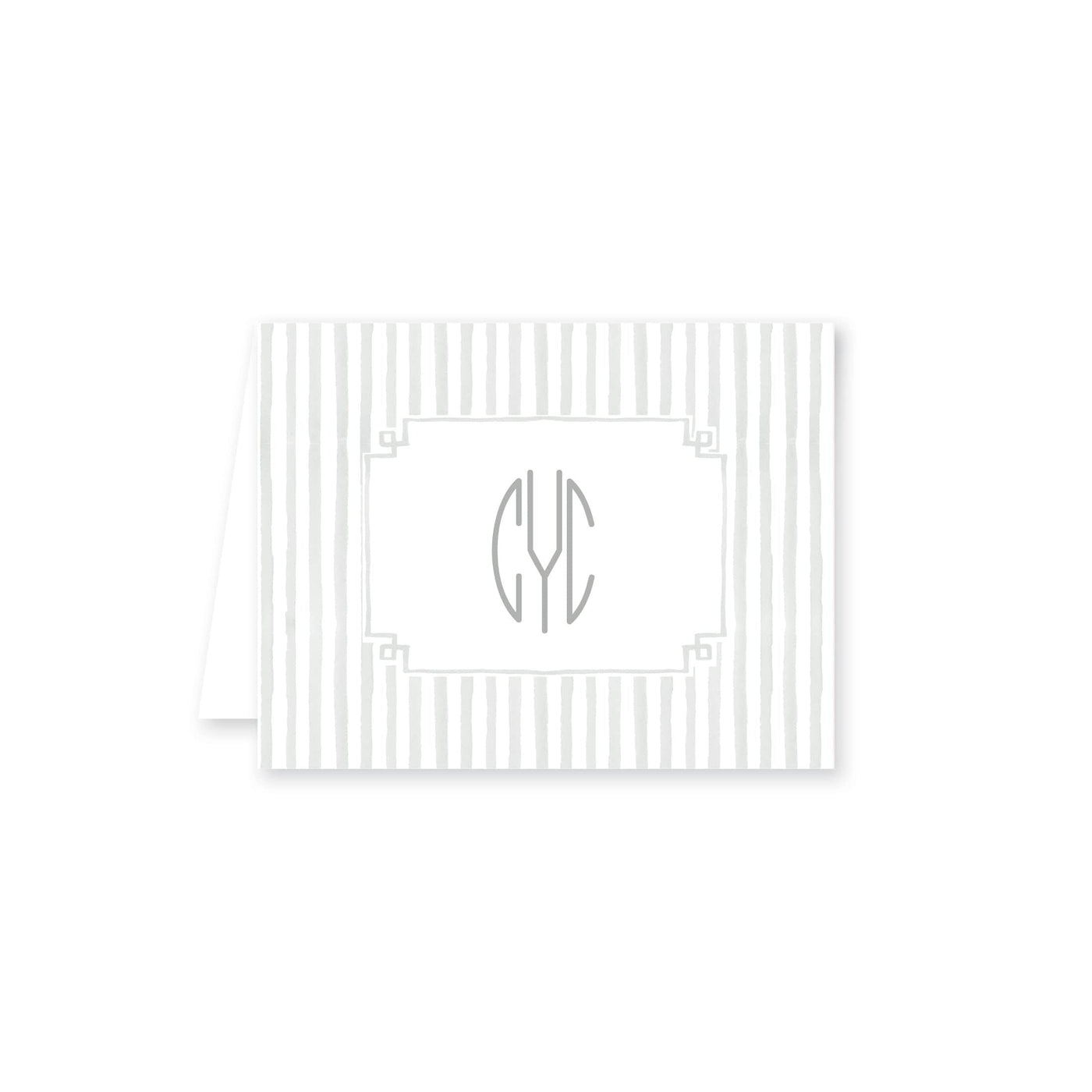 Sweet Stripes Folded Note Card