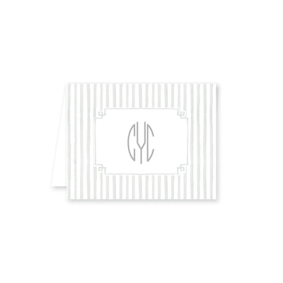 Sweet Stripes Folded Note Card