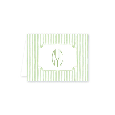 Sweet Stripes Folded Note Card