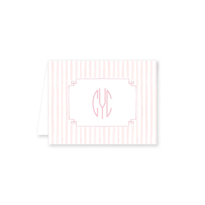Sweet Stripes Folded Note Card